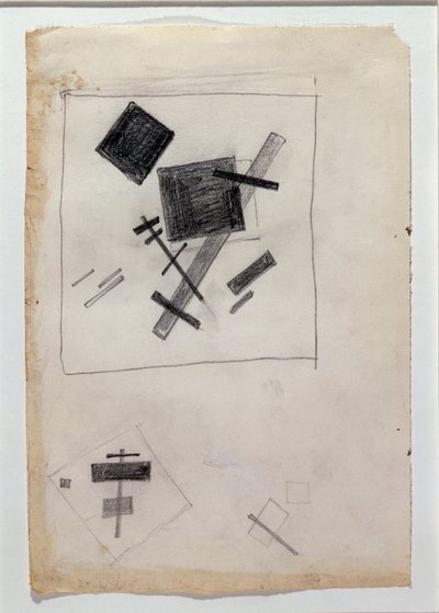 Composition suprématiste - Kazimir Severinovich Malevich