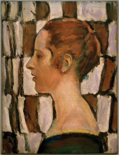 Portrait de jeune fille de profil - Koloman Moser