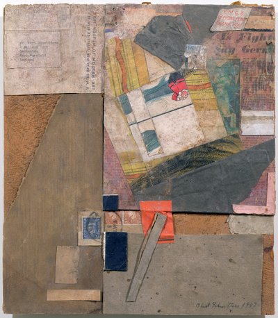 Drapeau YMCA, Merci, Ambleside, 1947 - Kurt Schwitters