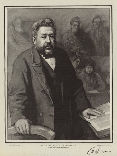 Le révérend C H Spurgeon - Lance Calkin