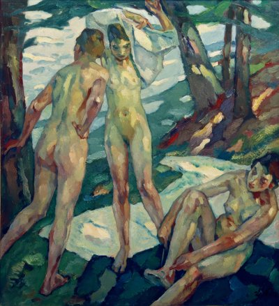 Après le bain - Leo Putz