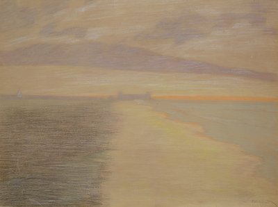 Crépuscule marin à Ostende - Leon Spilliaert