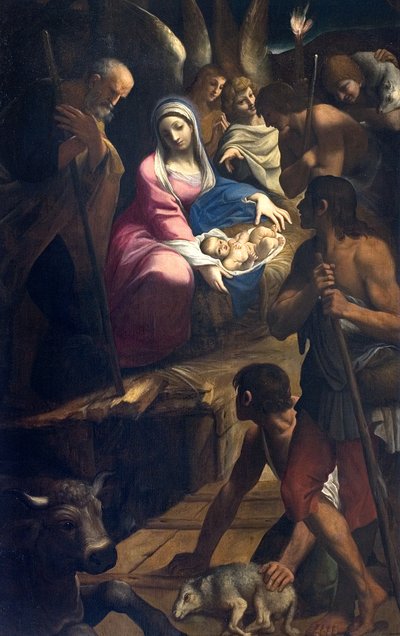 Adoration des bergers - Lodovico Carracci