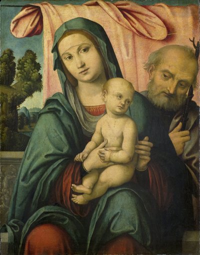 La Sainte Famille - Lorenzo Costa (attributed to)