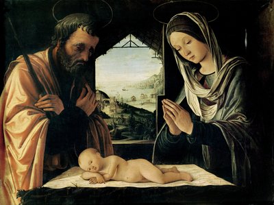 La Nativité, vers 1490 - Lorenzo Costa