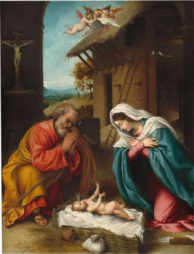 La Nativité - Lorenzo Lotto