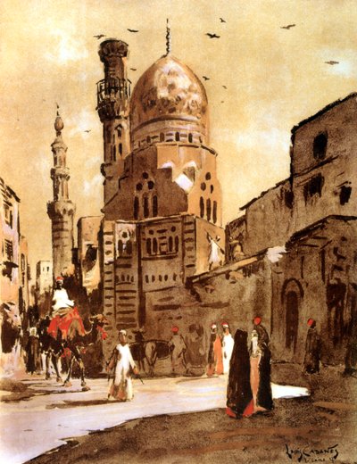 La Mosquée Bleue, Le Caire, Égypte - Louis Cabanes