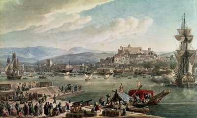 Port de Trieste, 1802 - Louis Francois Cassas