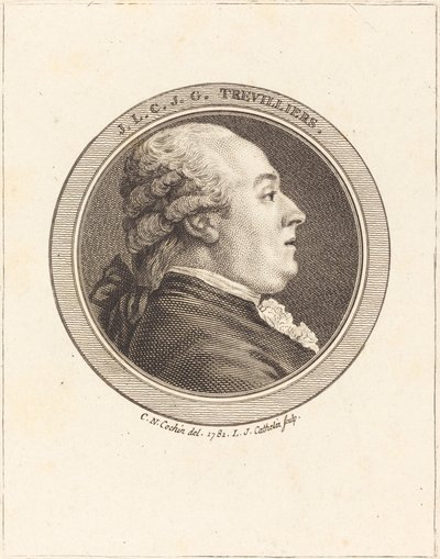 J. Trevilliers - Louis Jacques Cathelin after Charles Nicolas Cochin II