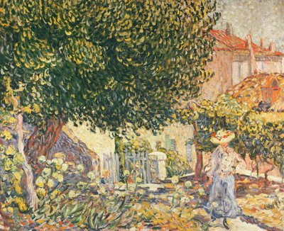 Femme dans le jardin - Louis Valtat