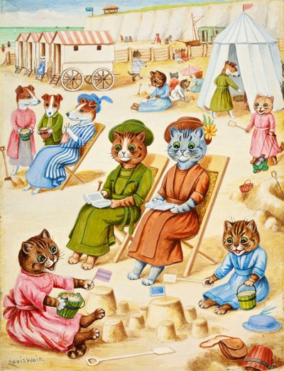 Temps de vacances - Louis Wain