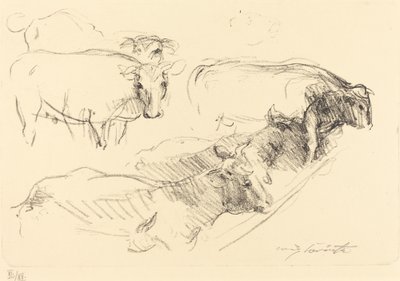 Vaches - Lovis Corinth