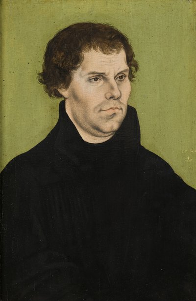 Portrait de Martin Luther, 1527 - Lucas Cranach the Elder