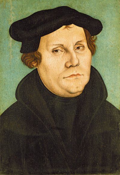 Luther en tant que professeur, 1529 - Lucas Cranach the Elder