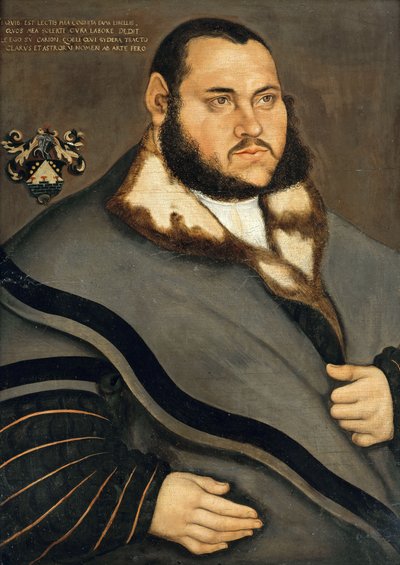 Portrait de Johannes Carion - Lucas Cranach the Elder