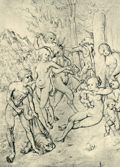 Satyres et nymphes, 1520-1530, 1943 - Lucas Cranach the Elder