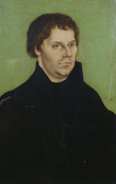 Portrait de Martin Luther - Lucas the Elder Cranach