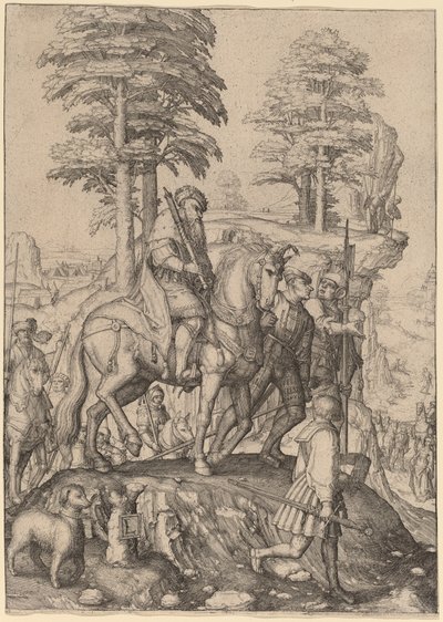 Abigaïl et David - Lucas van Leyden