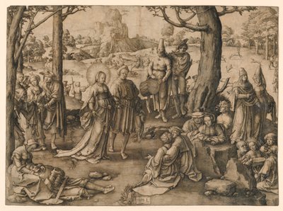 La danse de Sainte Marie-Madeleine - Lucas van Leyden