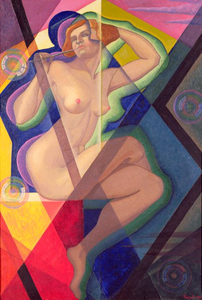 La Femme aux Bulles de Savon - Luigi Russolo