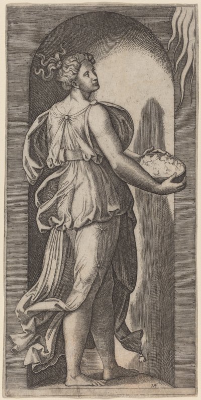 Espoir - Marcantonio Raimondi after Raphael