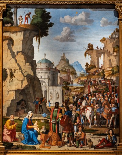 Adoration des Mages (détail) - Marcello Fogolino