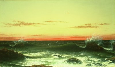 Paysage marin : Coucher de soleil, 1861 - Martin Johnson Heade