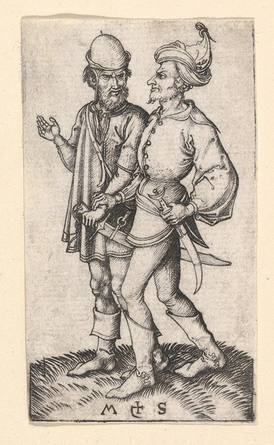 Deux Turcs, vers 1435-1491 - Martin Schongauer