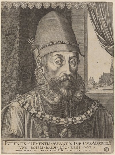 Empereur Maximilien II - Martino Rota