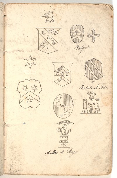 Divers blasons et devises - Martinus Rørbye