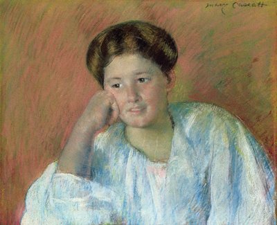 Portrait de Louisine Elder - Mary Cassatt