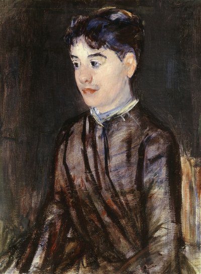 Jeune femme en noir - Mary Cassatt