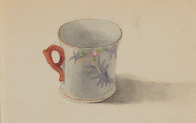 Tasse sans titre, vers 1872-1874 - Mary Vaux Walcott