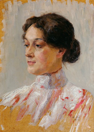 Portrait de jeune fille - Mathilde Sitta Allé