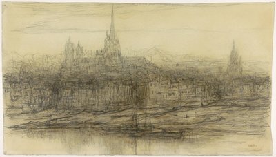 Vue de Rouen - Matthijs Maris