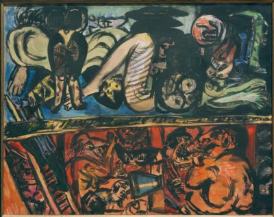 Enfer et purgatoire - Max Beckmann