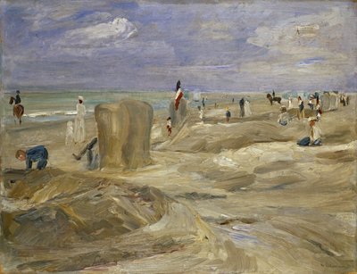 Plage à Noordwijk - Max Liebermann