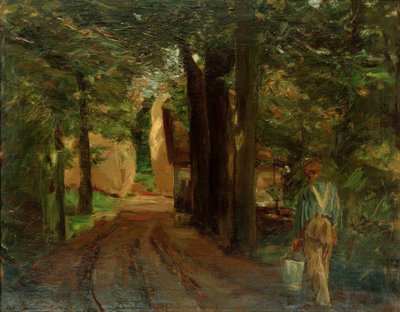 Entrée de la ferme - Max Liebermann