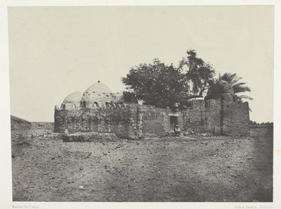 Tombeau de Cidi-Abdellah-el-Marabout, Haute-Égypte - Maxime Du Camp