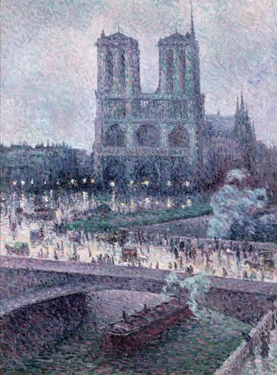 Notre Dame, vers 1900 - Maximilien Luce