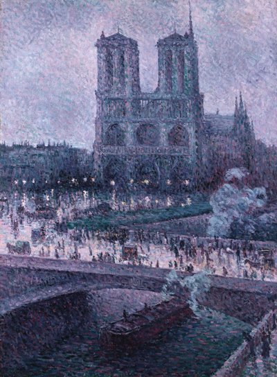 Notre Dame, vers 1900 - Maximilien Luce