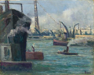 Port de Rouen - Maximilien Luce