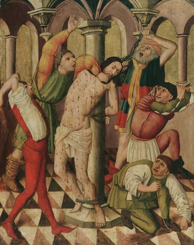 Flagellation du Christ - Meister der Laufener Georgslegende