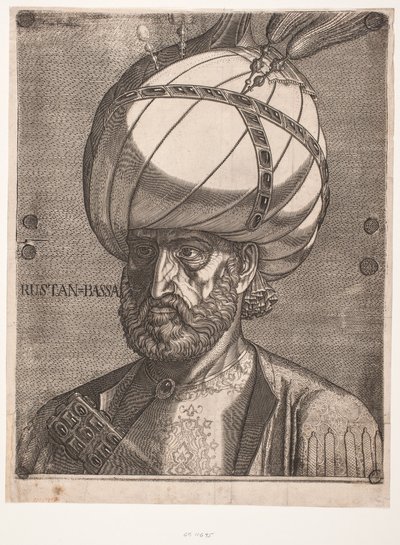 Prince Ismael, envoyé persan - Melchior Lorck