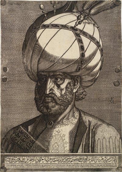 Prince Ismael, envoyé persan - Melchior Lorck