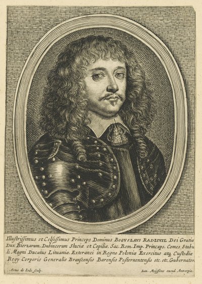 Portrait de Boguslaw Radziwill 1620-1669, vers 1650 - Meyssens