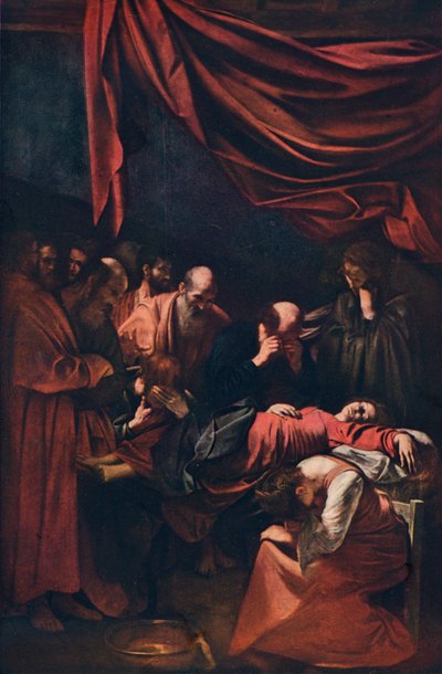 La Mort de la Vierge, vers 1606 - Michelangelo Merisi Caravaggio