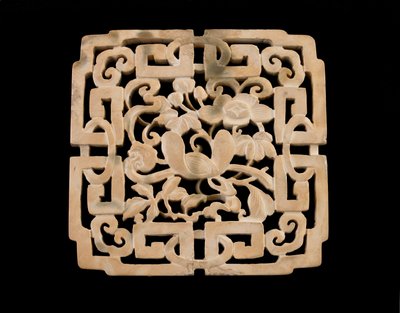 Plaque (Pai) (jade) - Ming Dynasty Chinese School