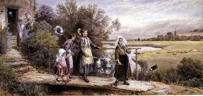 Aller à la foire - Myles Birket Foster