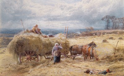 Le Chariot de Foin - Myles Birket Foster